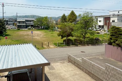 公園と駐車場